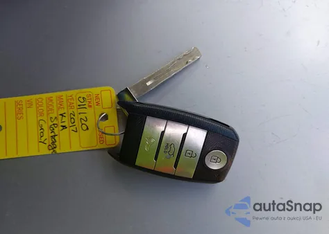 2017 Kia Sportage Ex из США, поврежденный, VIN KNDPN3AC9H7191107